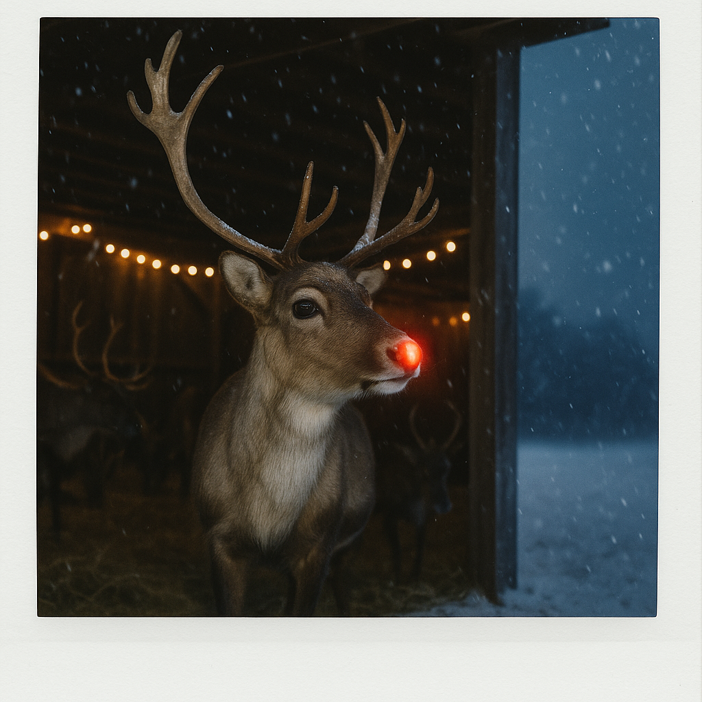 Post van Rudolph het rendier